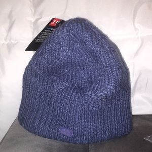 NTW under armour winter hat in blue for women!